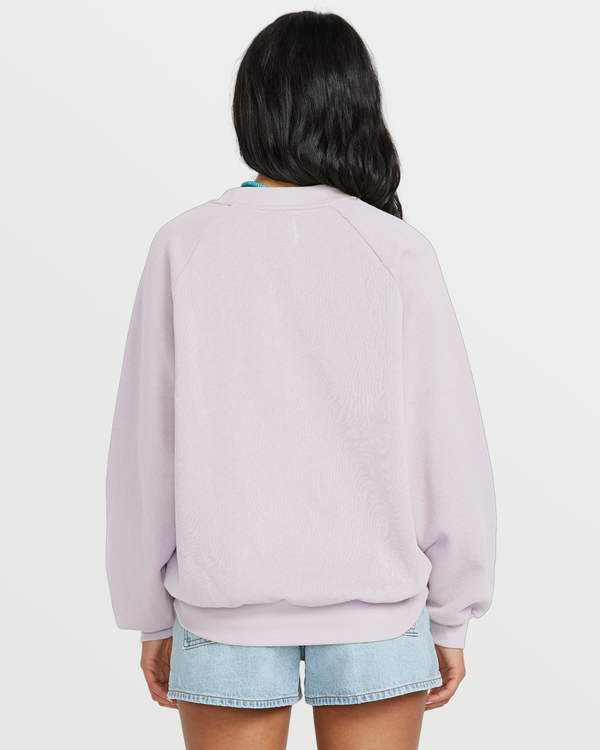 Billabong The Waves Crew Sweatshirt - Amethyst Smoke