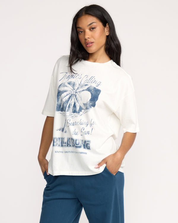Billabong This Sunny Time T-Shirt - Salt Crystal