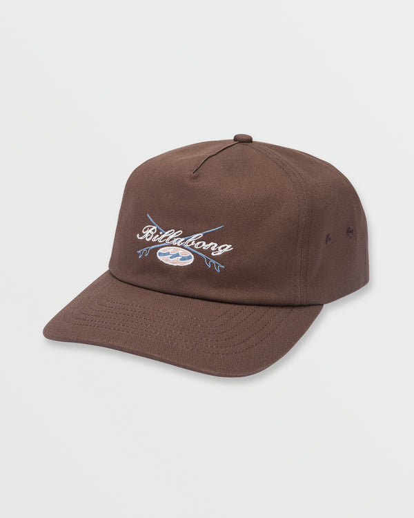 billabong Throwback Strapback Hat - Brown