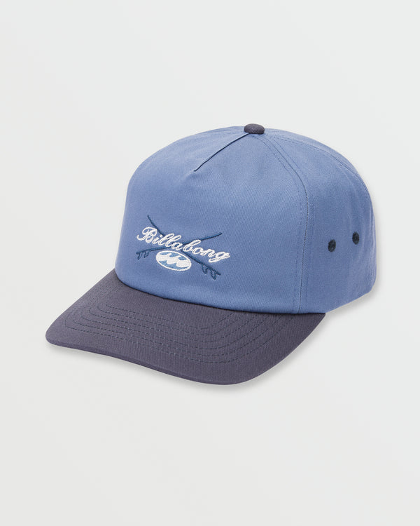 billabong Throwback Strapback Hat - Carolina Blue