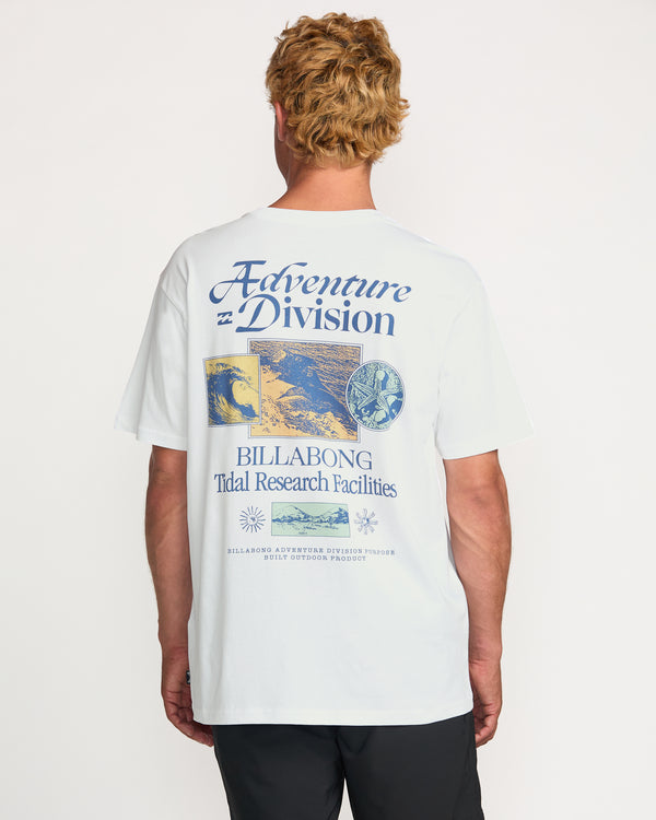 Billabong Tidel Research A/Div Tee - White