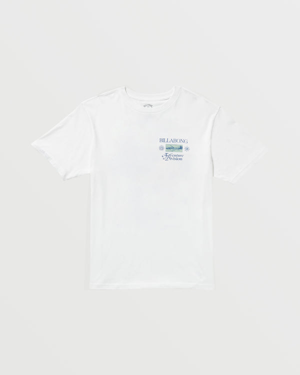 Billabong Tidel Research A/Div Tee - White