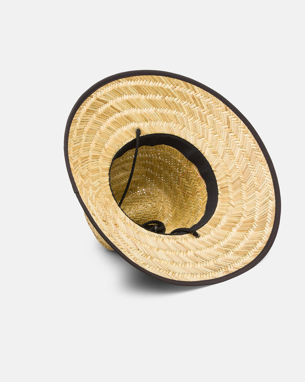 Billabong Tides Patch Straw Hat - Black Multi
