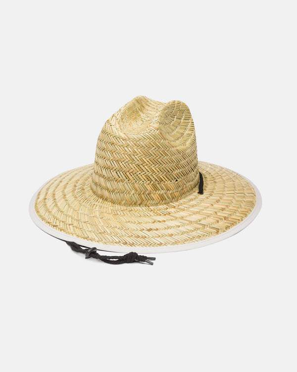 Billabong Tides Print Straw Hat - Steel Blue