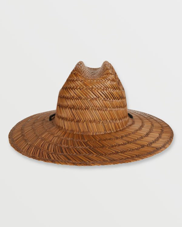 Billabong Tides Straw Lifeguard Hat - Brown