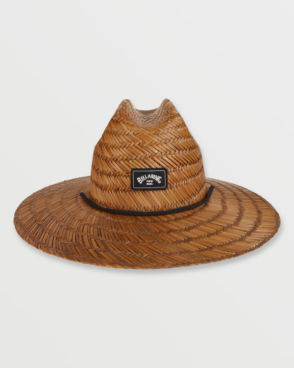 Billabong Tides Straw Lifeguard Hat - Brown
