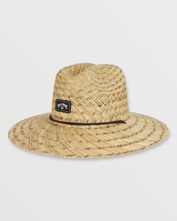billabong Tides Straw Lifeguard Hat - Natural