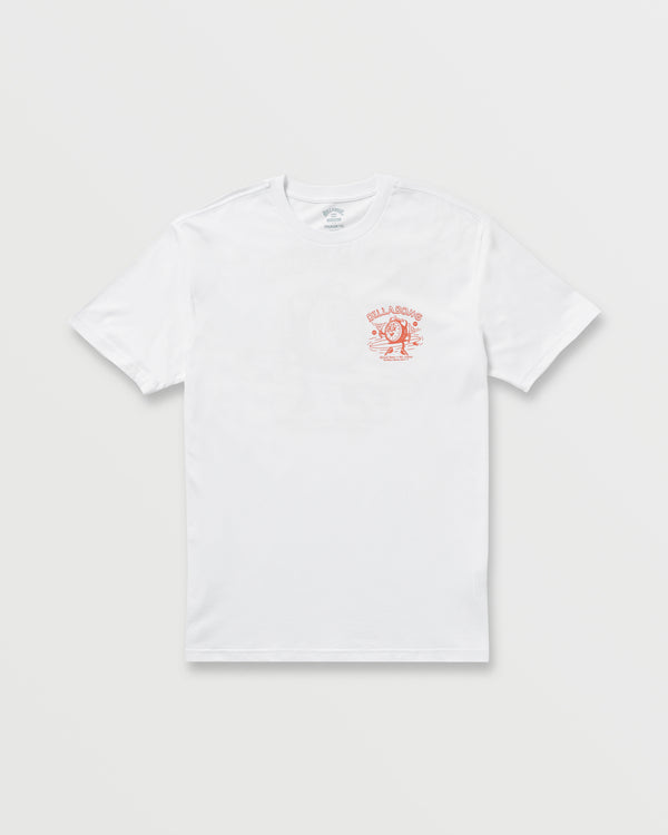 Billabong Time Premium Tee - White