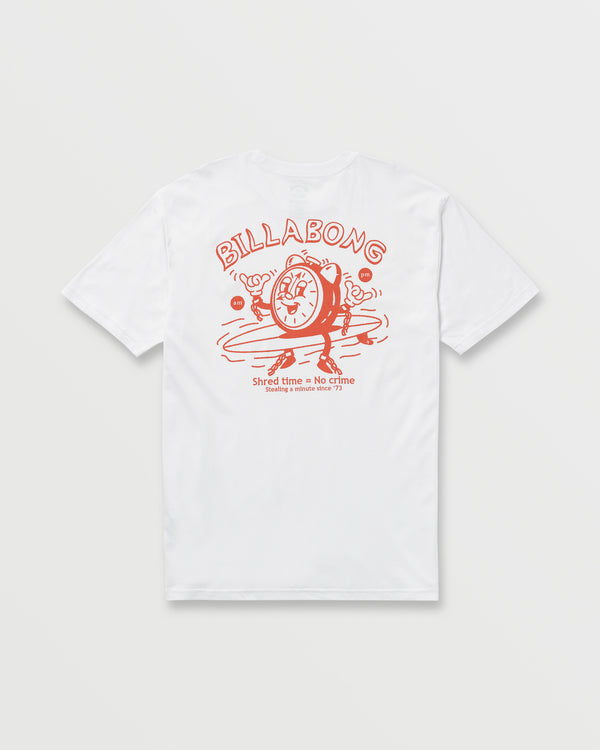 Billabong Time Premium Tee - White