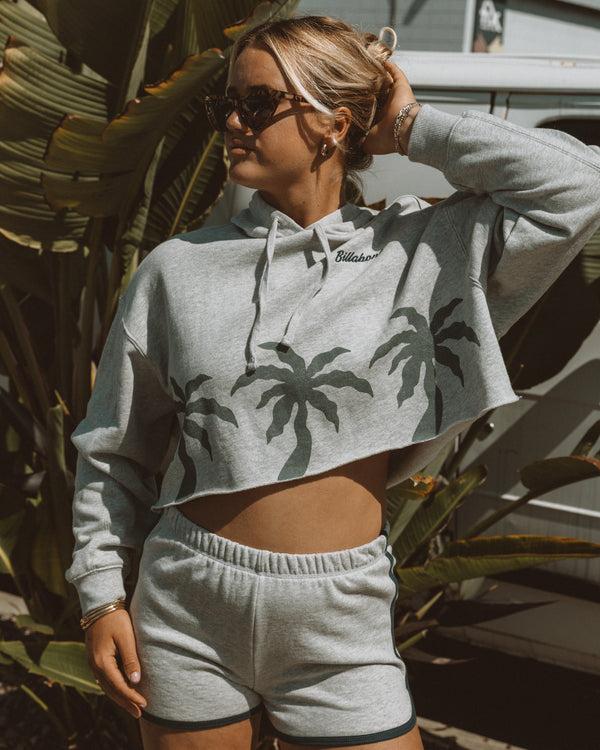 billabong Triple Palms Hoodie - Heather Grey