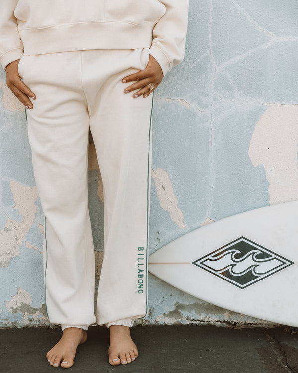 billabong Triple Palms Sweatpants - Whitecap