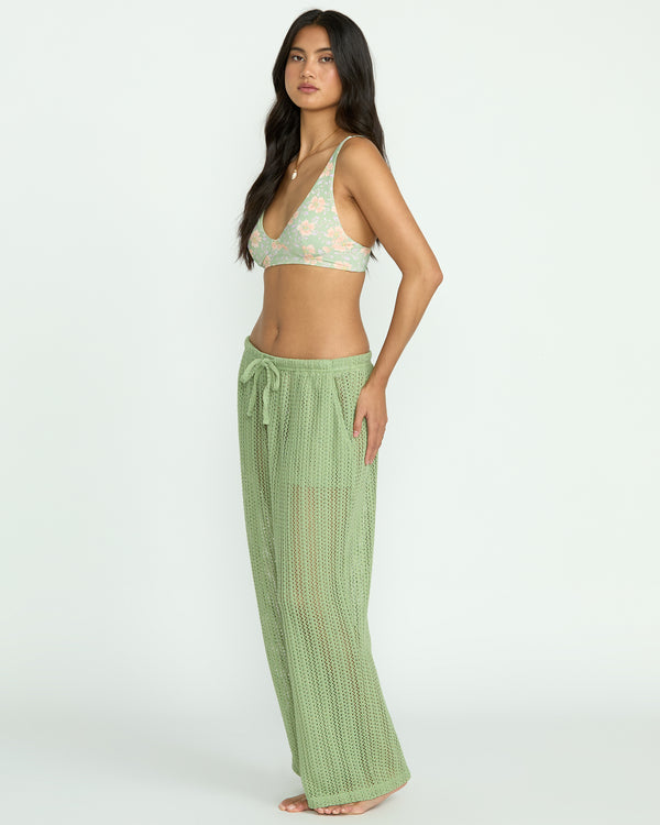 Billabong Tropic Beach Cover-Up Pants - Pistachio