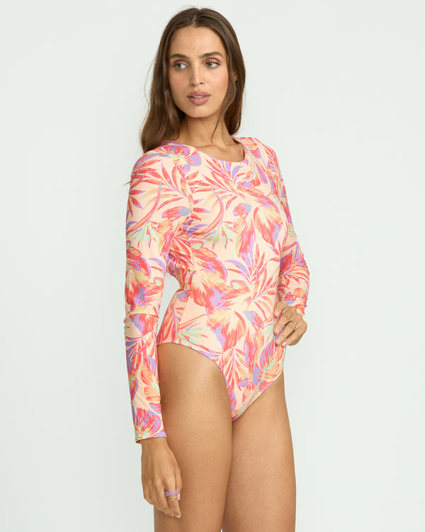 Billabong Tropic Wave Surf Bodysuit - Multi
