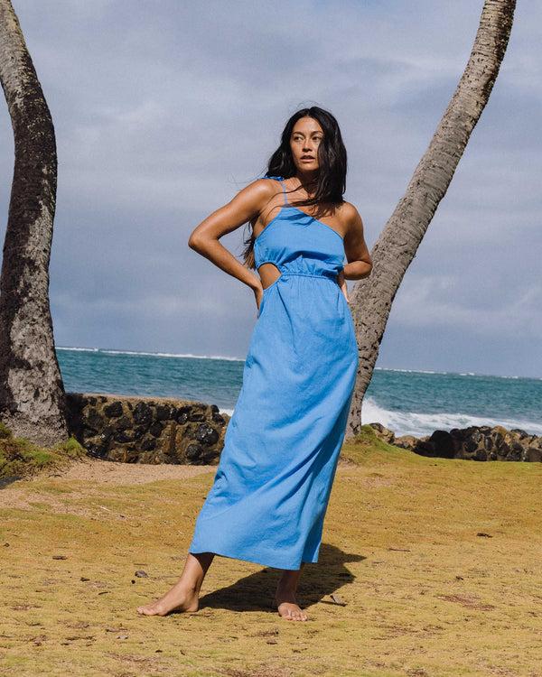 billabong True Blue Maxi Dress - True Blue