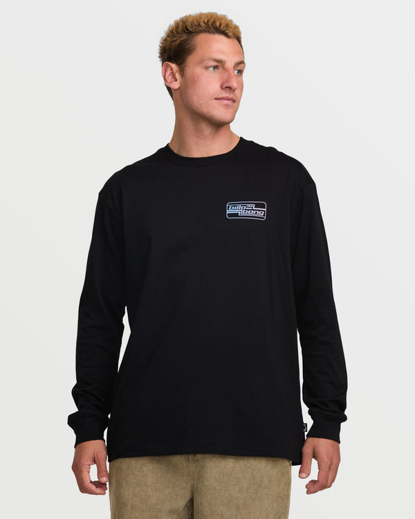 Billabong Walled Regular Long Sleeve Tee - Black
