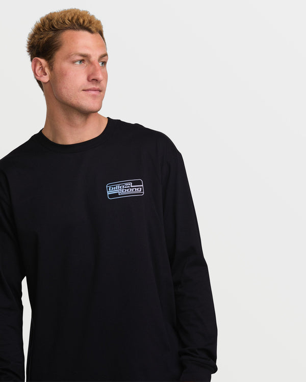 Billabong Walled Regular Long Sleeve Tee - Black