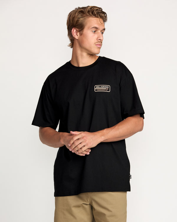 billabong Walled Regular Tee - Black