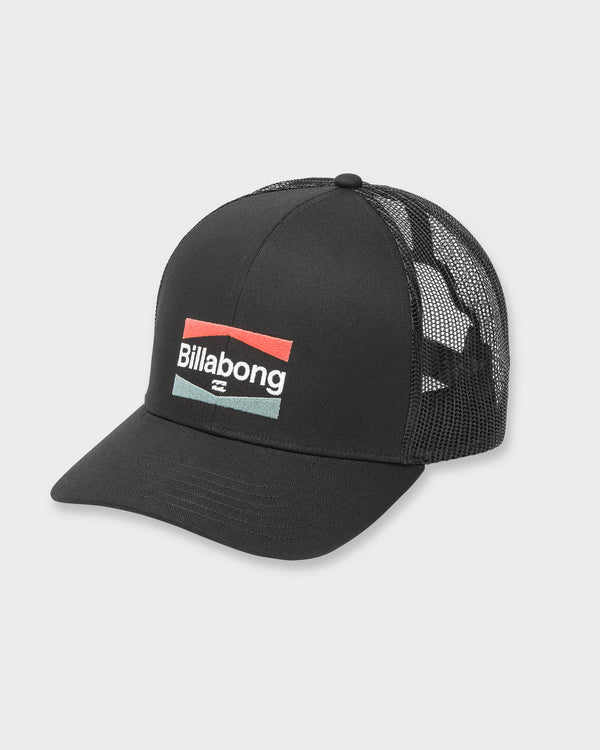 billabong Walled Trucker Hat - Black
