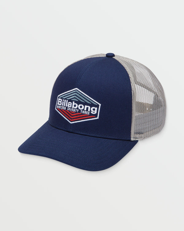 billabong Walled Trucker Hat - Dark Navy