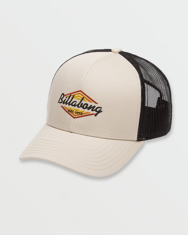 billabong Walled Trucker Hat - Desert Sand