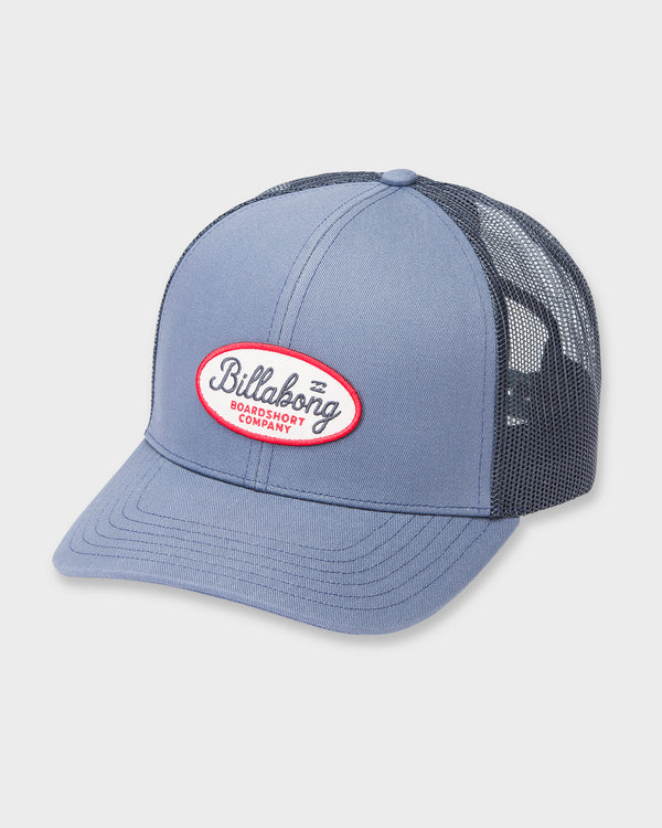 billabong Walled Trucker Hat - Midnight Blue
