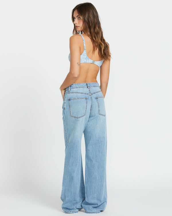 Billabong Washed By The Sun Denim Pants - Cali Blue