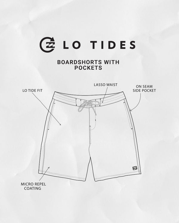 Billabong Wategos Lo Tide 19" Boardshorts - Brown