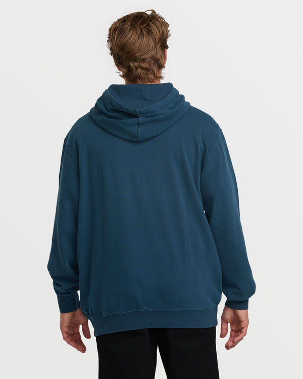 Billabong Wave Washed Pullover Sweatshirt - Midnight