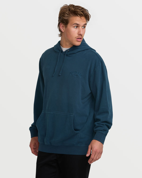 Billabong Wave Washed Pullover Sweatshirt - Midnight