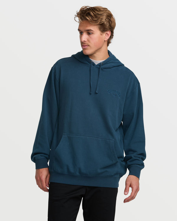 Billabong Wave Washed Pullover Sweatshirt - Midnight