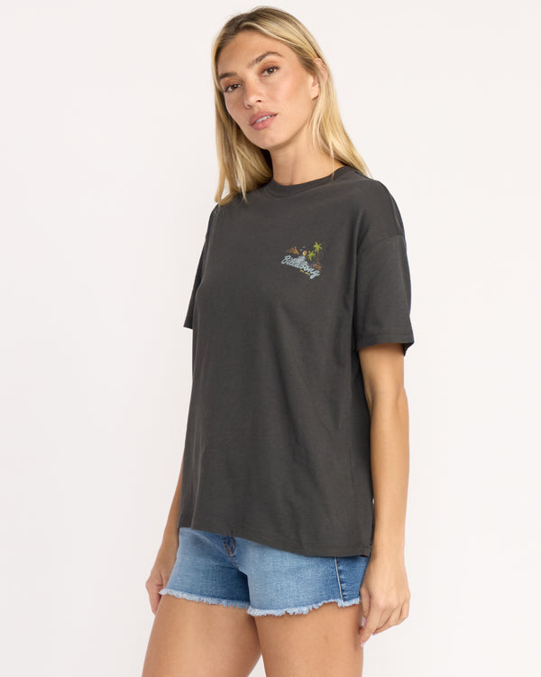 Billabong What A Vibe Tee - Off Black
