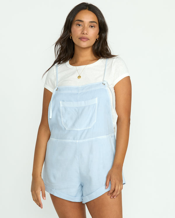 Billabong Wild Pursuit Romper - Washed Chambray