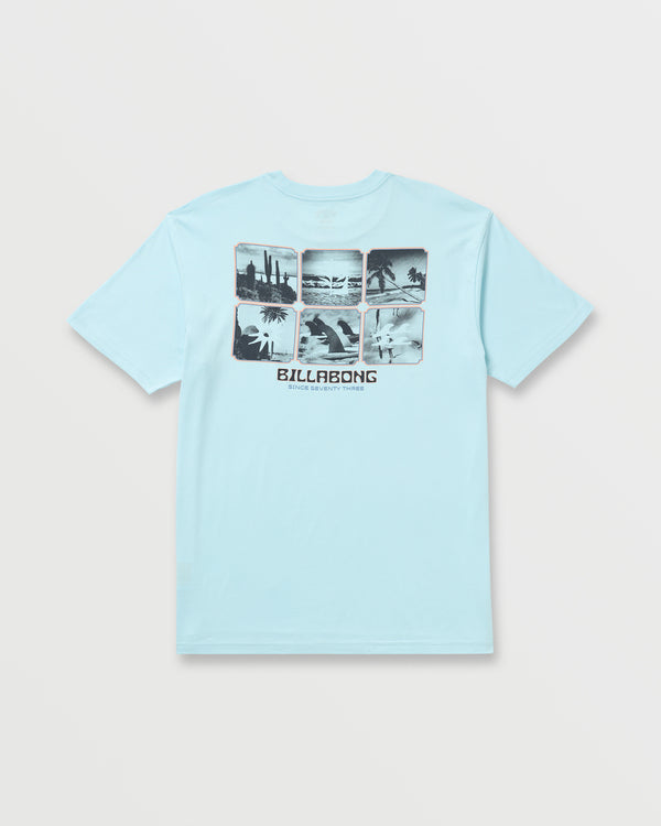 Billabong Window Premium Tee - Coastal Blue