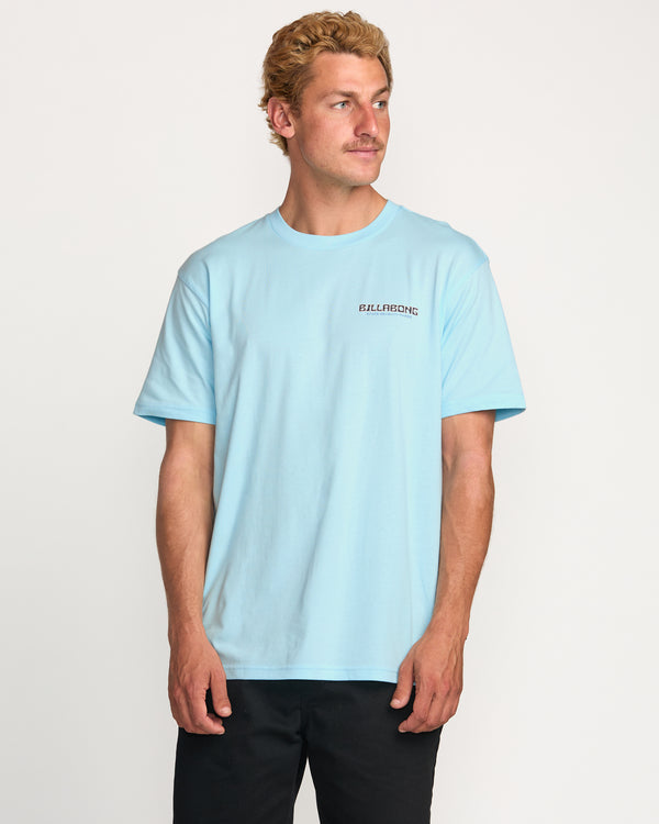 billabong Window Premium Tee - Coastal Blue