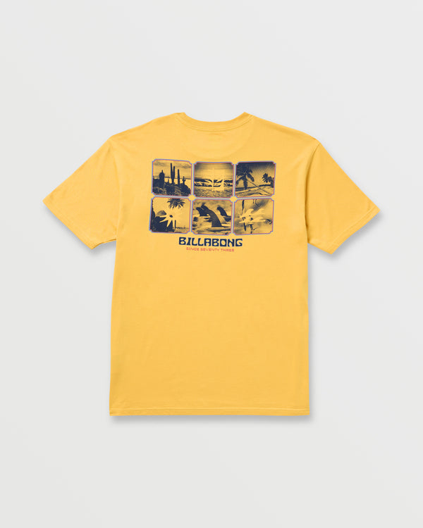 Billabong Window Premium Tee - Vintage Gold