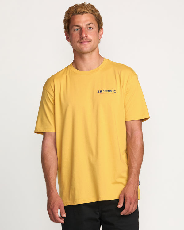 billabong Window Premium Tee - Vintage Gold