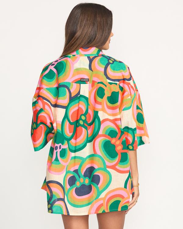 Billabong Billabong X Mami Wata Beach Side Short Sleeve Shirt - Multi