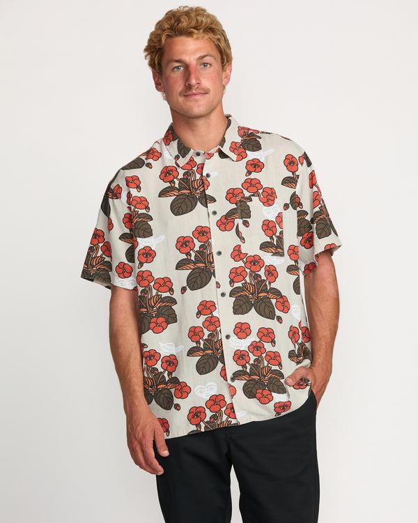 Billabong Billabong X Mami Wata Icons Short Sleeve Shirt - Stone