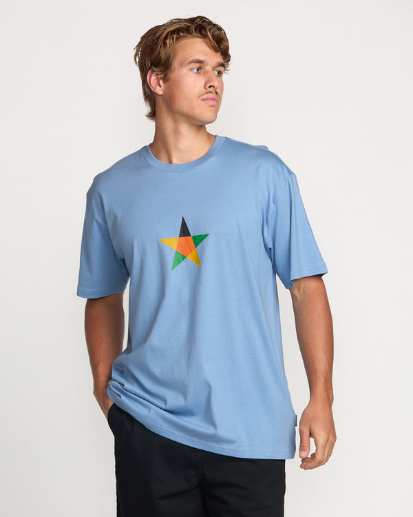 billabong Billabong x Mami Wata Star Regular Tee - Sky Blue
