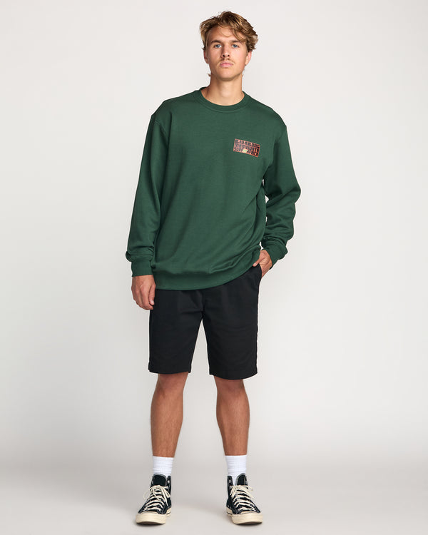 Billabong Billabong X Mami Wata Surf Africa Crew Sweatshirt - Forest