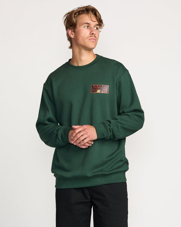 billabong Billabong x Mami Wata Surf Africa Crew Sweatshirt - Forest