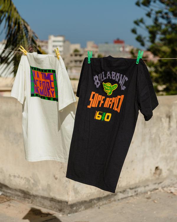 Billabong Billabong X Mami Wata Time Before Memory Regular Tee - Off White