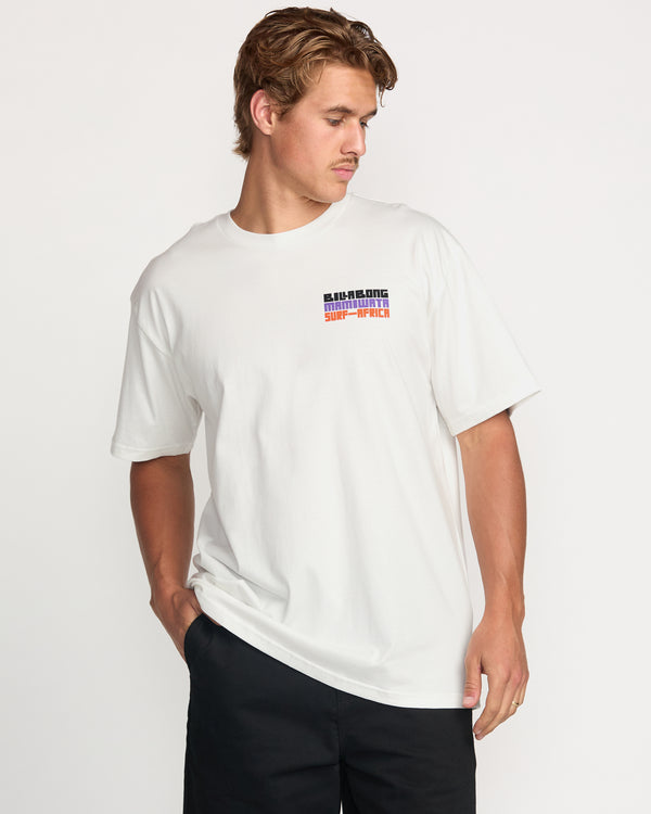 Billabong Billabong X Mami Wata Time Before Memory Regular Tee - Off White