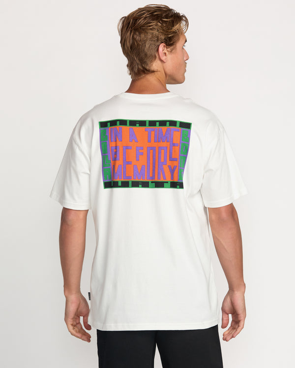 Billabong Billabong X Mami Wata Time Before Memory Regular Tee - Off White