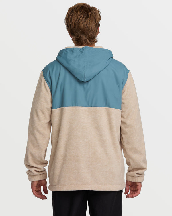Billabong Boundary Lite Zip Sweatshirt - Bleached Sand