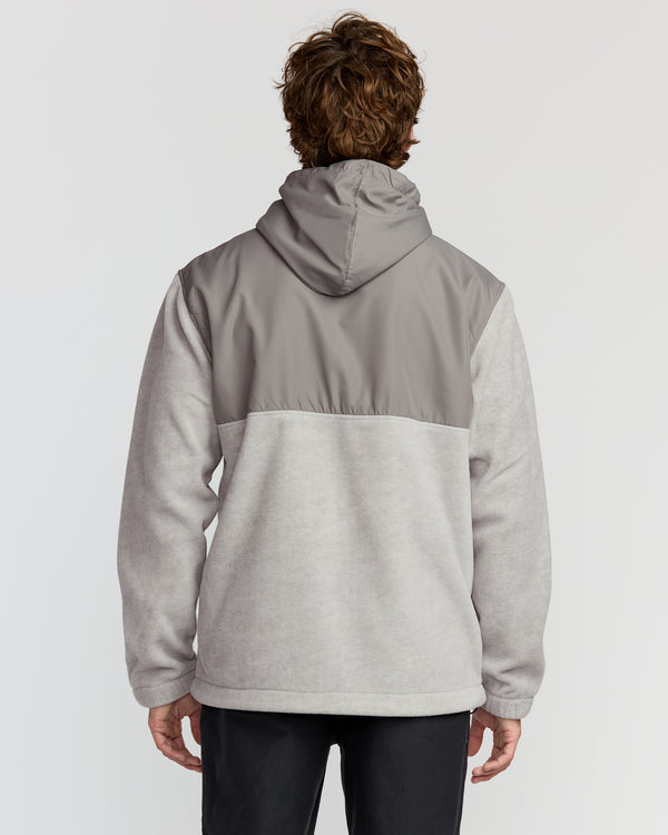 Billabong Boundary Lite Zip Sweatshirt - Gray Heather