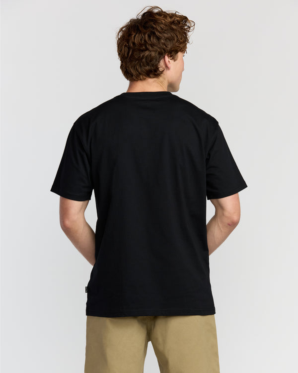 Billabong Bracket Hi Regular Short Sleeve T-Shirt - Black