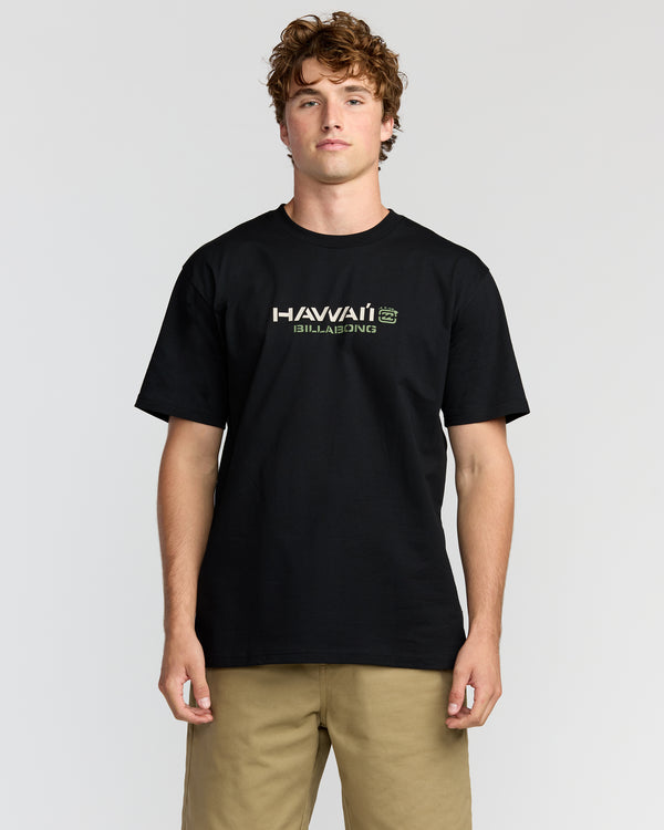 billabong Bracket Hi Regular Short Sleeve T-Shirt - Black