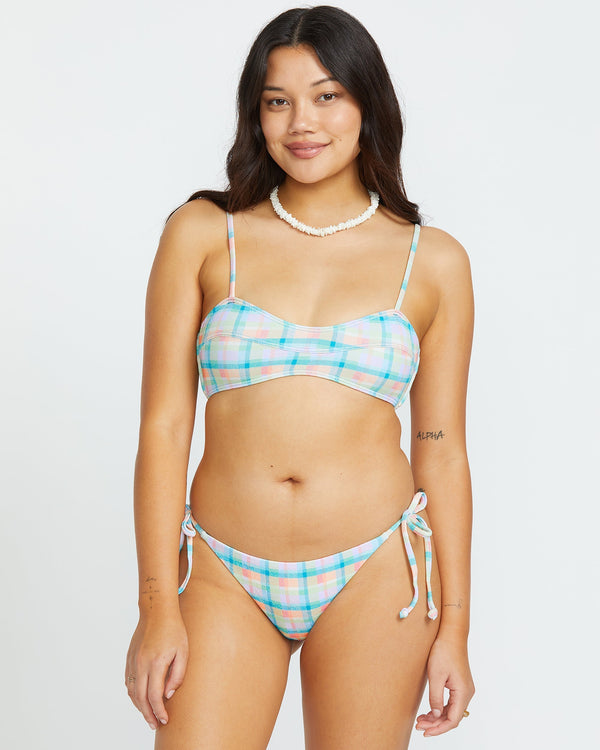 Billabong Check The Waves Eve Bralette Bikini Top - Multi
