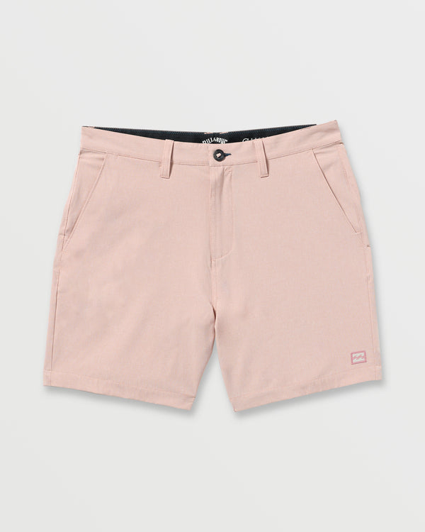 Billabong Crossfire Submersible 17" Hybrid Shorts - Dusty Pink